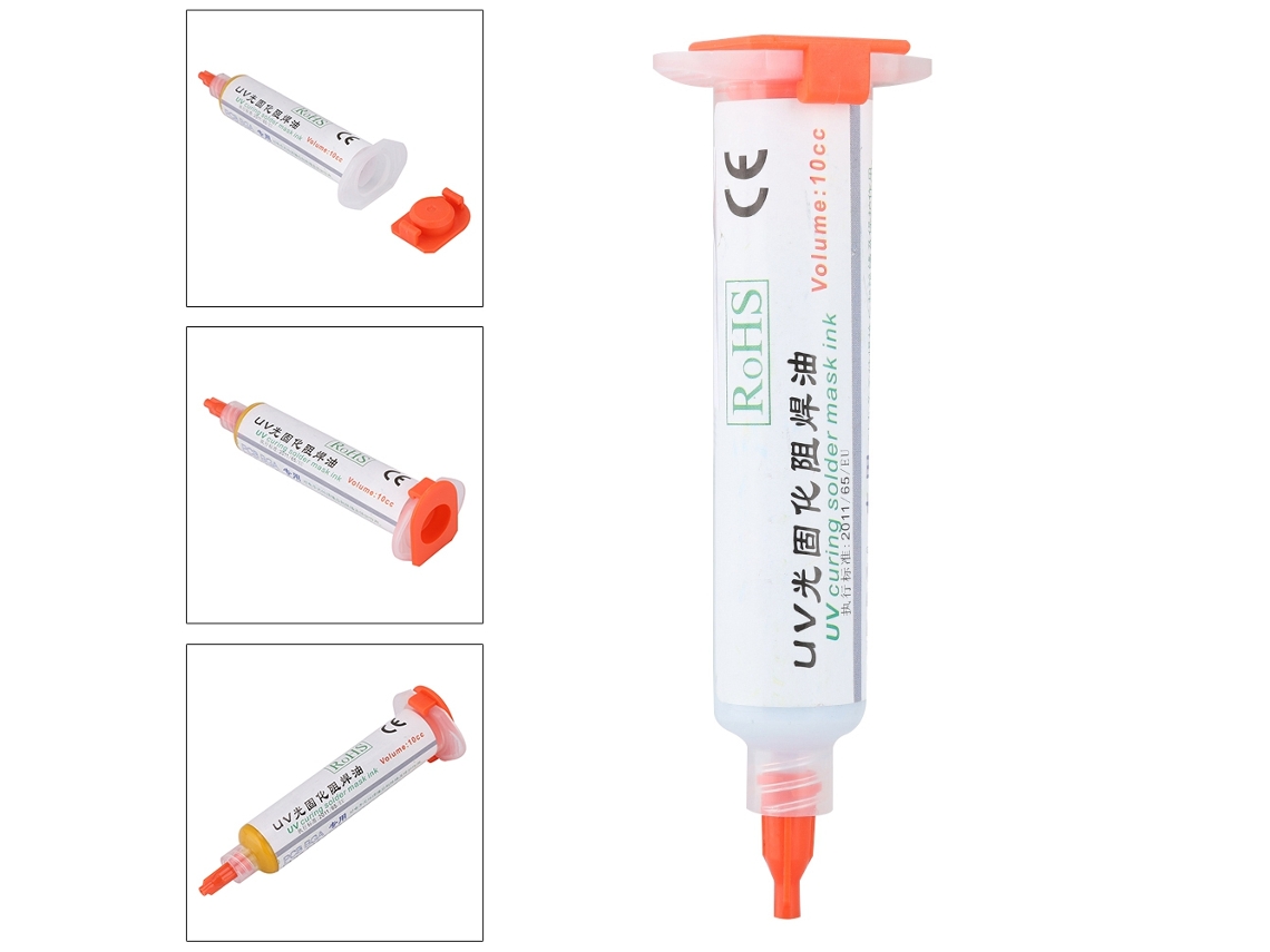 Tinta de Máscara de Solda Uv LAXISCREED 10cc