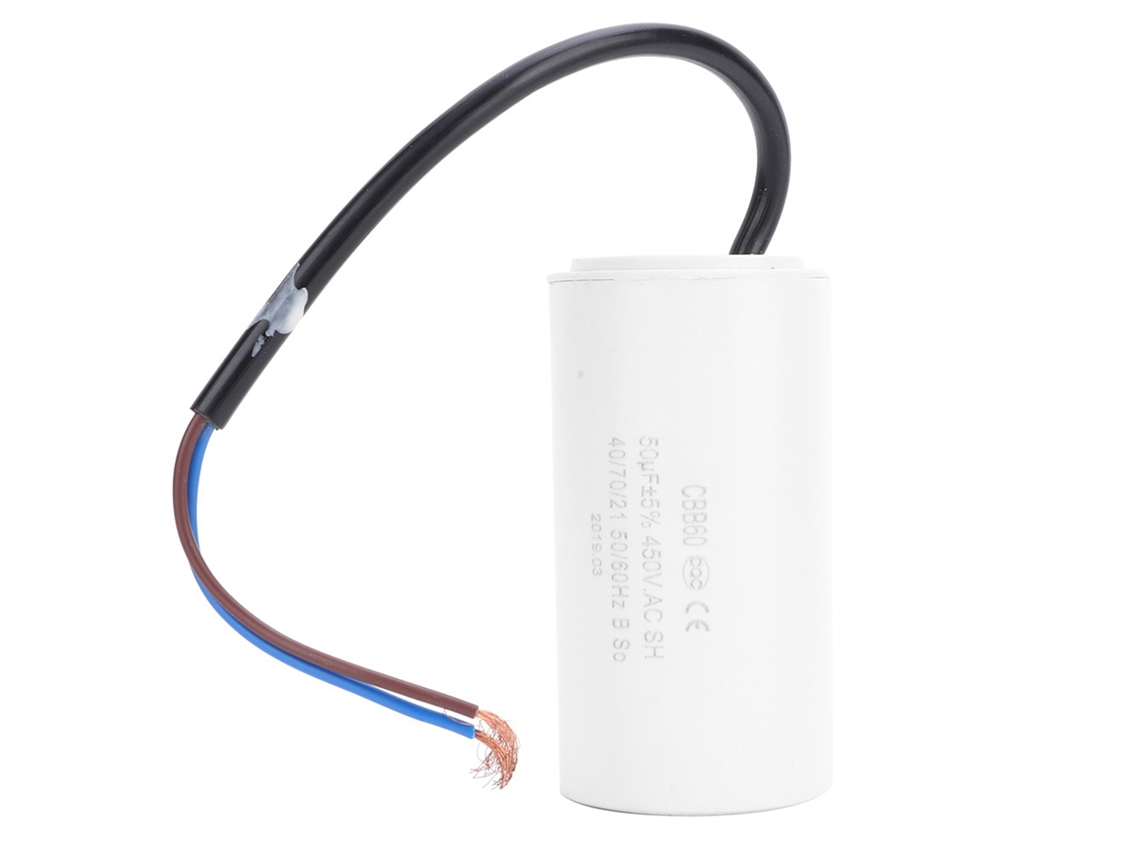 Capacitor de Arranque Cbb60 50uf 450v YURU