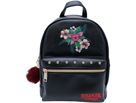 Mochila Unissexo Stranger Things Demogorgon Preto (x11 Cm)