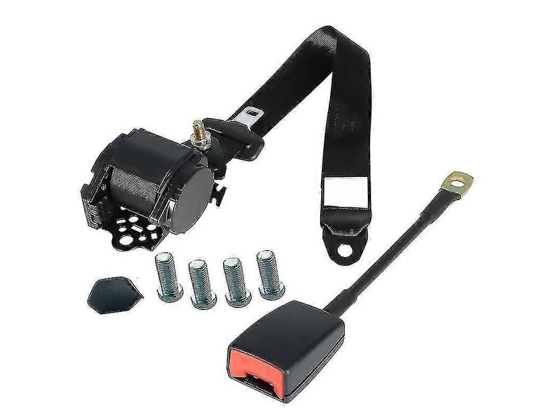 _cinto de Segurança de Três Pontos para Carro com Retração Automática Base com Parafusos Universal K3