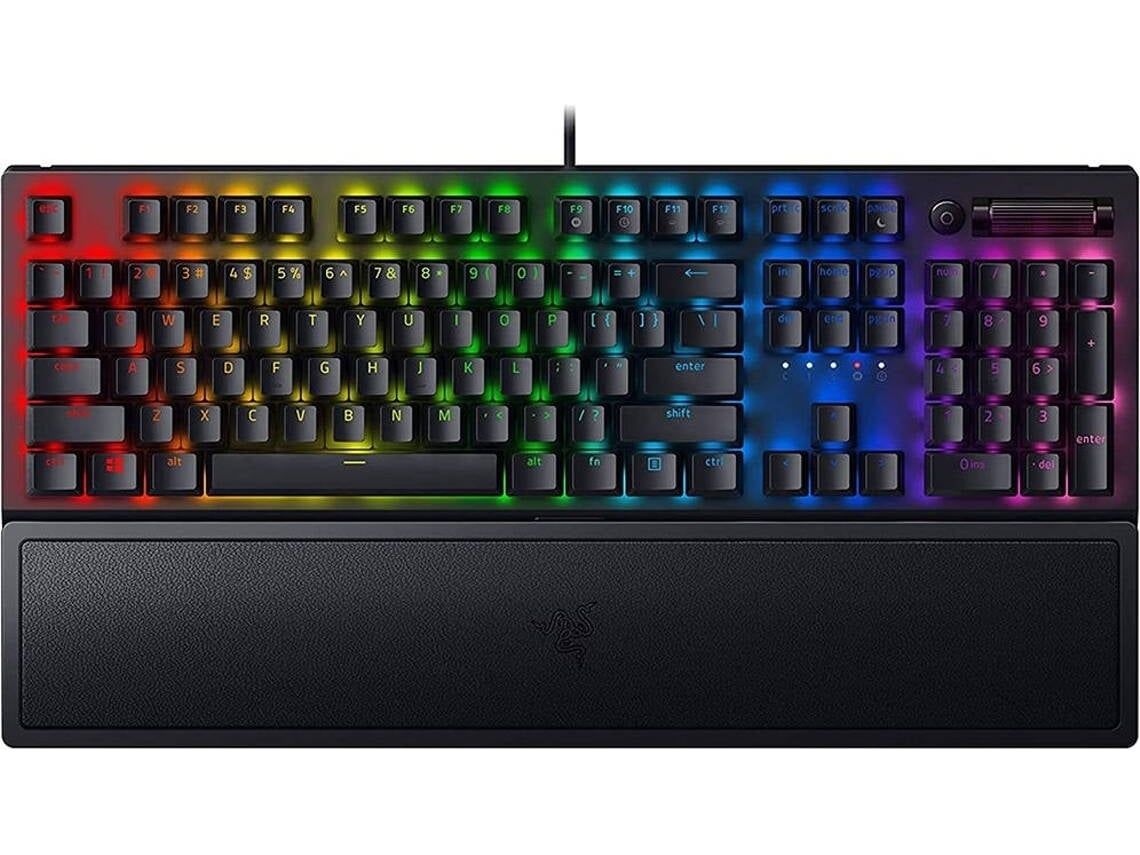 Teclado Gaming RAZER Blackwidow V3 (Mecânico - Português - Preto)
