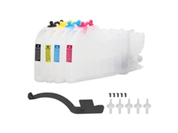 Conjunto de 4 Cartuchos de Tinta Lc3029 para Impressora Inkjet Preto Magenta Azul Amarelo com Chips Compatíveis