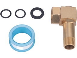 Adaptador De Latão Para Mangueira Jardim, Conversor Giratório,