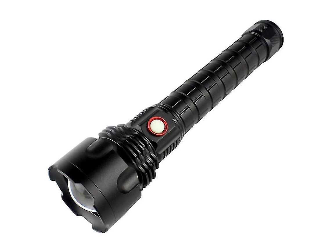 Lanterna Led Super Bright 12000 Lumen, Lanterna Led Xhp70 Poderosa Com Foco Ajustável 5 Modos, Lanterna Tática Profissional Recarregável À P