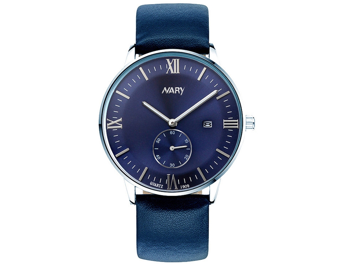 Reloj Hombre Empresarial Luminoso Calendario Impermeable Nary