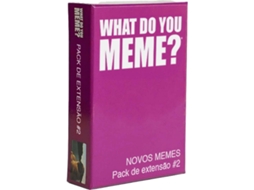 Jogo de Cartas CREATIVE TOYS What Do You Meme – Novos Memes Extensão 2 (Idade Mínima Recomendada:16 anos)
