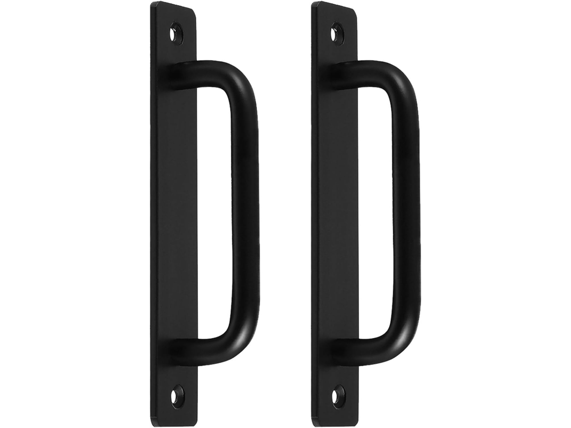 Conjunto De 4 Puxadores De Alumínio Para Porta De Celeiro
