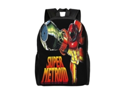 Mochila De Estudante Metroid A10, Leve E Elegante, À Prova Dágua E Com Alça De Ombro Ajustável. Olysi Shop