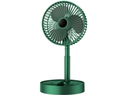 Ventilador Mesa Telescópico 3 Vel Silencioso Verde