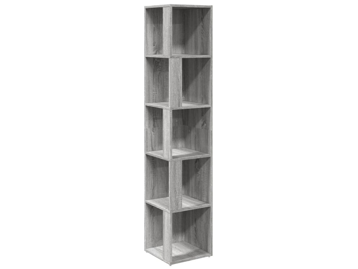 Armário Canto Derivados Madeira Cinzento Sonoma MAISON EXCLUSIVE (33x33x164,5 cm)