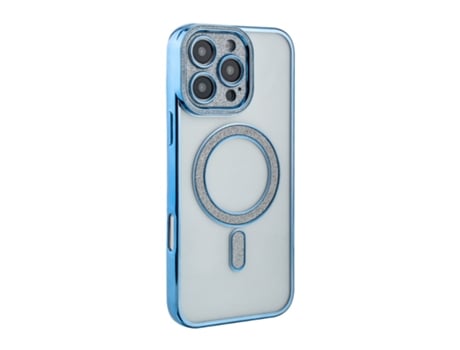 Capa Magsafe Brilhante 12 Pro Max-Azul-ZT-3232