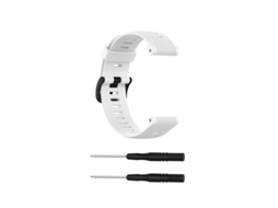 Bracelete para Garmin Instinct Silicone Branco XIAOMOYU