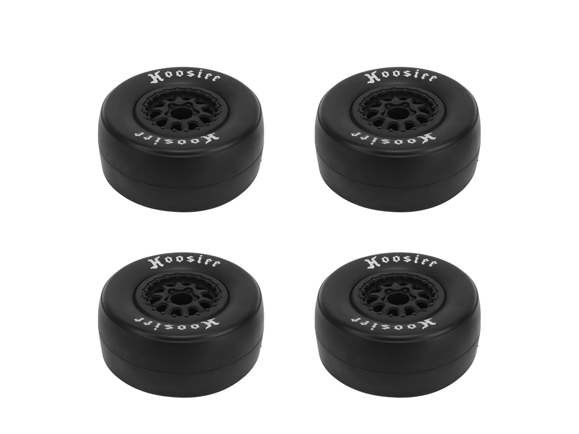 Mali 4 Pneus de Carro Rc de Escala 1/10 com Aros de Plástico para Carro Controle Remoto Off Road