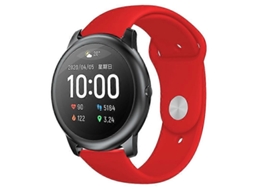 Pulseira De Substituição Com Fivela Reversa De Silicone Para Xiaomi Haylou Solar (azul Royal)