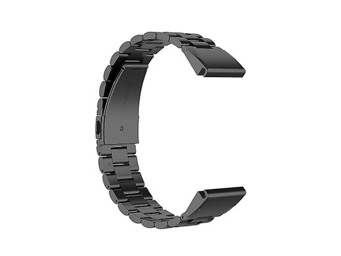Lurelia Pulseira De Relógio Preta Aço Inoxidável, Compatível Com Garmin Fenix 5s