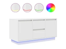 Móvel de Tv com Luzes Led 100x41x50 Cm Branco MAISON EXCLUSIVE