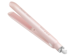Alisador de Cabelo Alisador de Cabelo Turmalina Dois em Um Profissional e Ferro de Ondularcor de Rosa Bisbisous AUJEZON