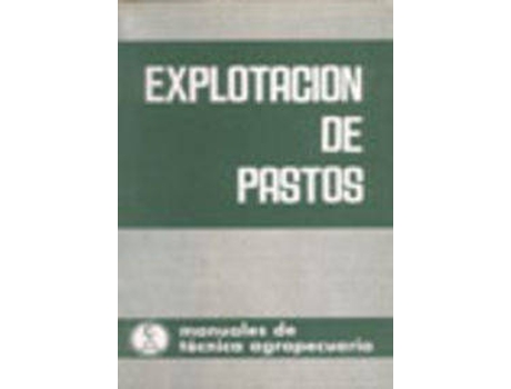 Livro Explotación De Pastos de G. Pearson