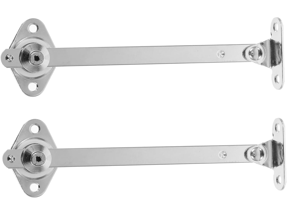 Conjunto De 2 Hastes Suporte Para Portas Armários Basculantes Em Aço