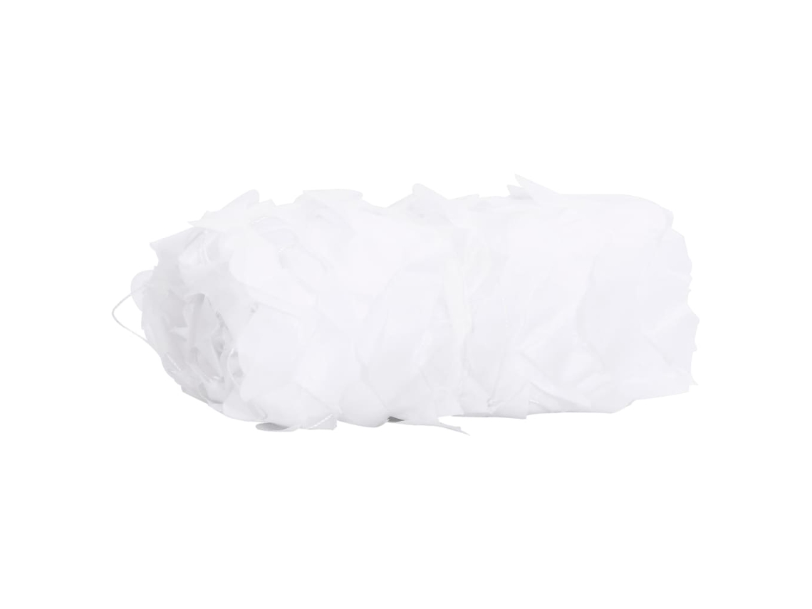 Rede De Camuflagem Vidaxl Branco Poliéster (525x205 Cm)