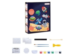 Mali brinquedo Diy de Pintura de Gesso Boneca Aeronáutica Kit Manual Criatividade para Crianças