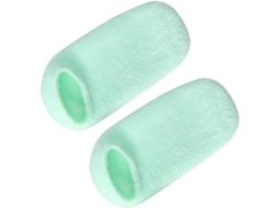 Meias Hidratantes De Gel Verde Para Os Calcanhares, Proteção E Maciez, Cuidado.