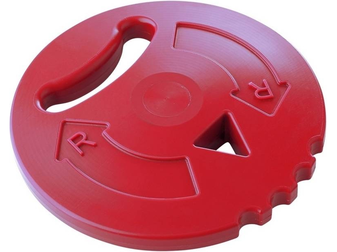 Iniciação do Disco de Arremesso 400 G (Vermelho-TU)