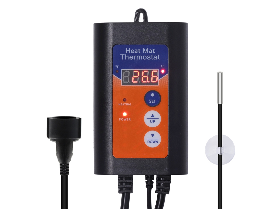 Termostato para Aquecimento Semente Fahrenheit Celsius