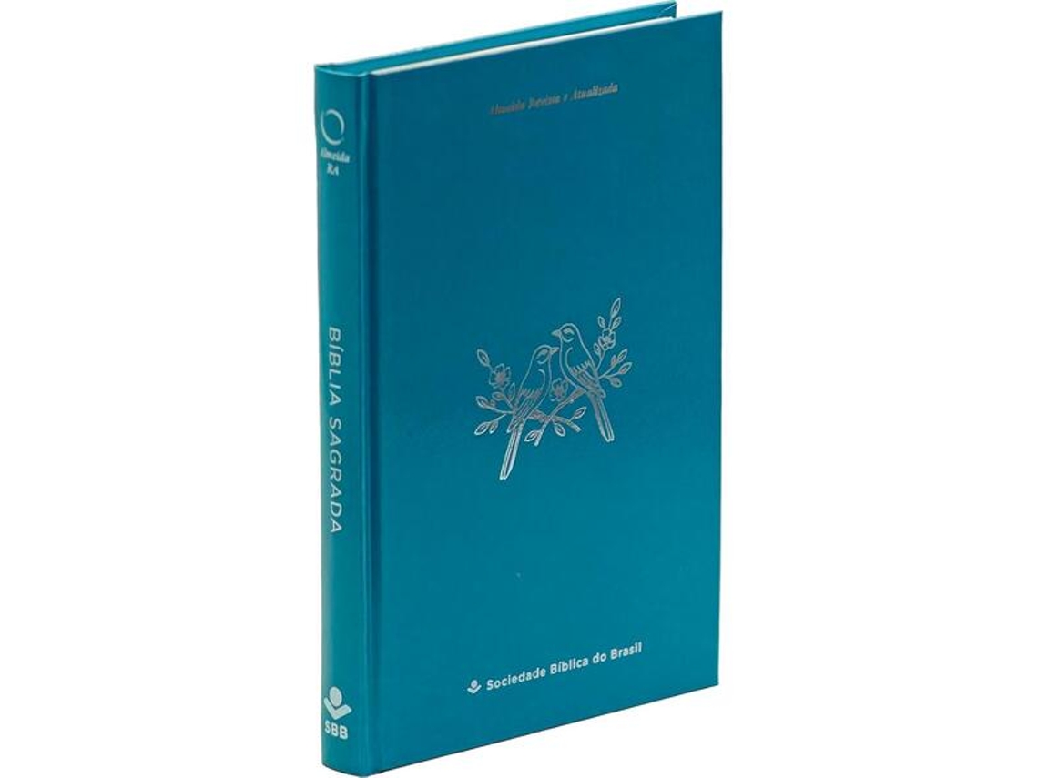 Livro Bíblia Ara, Capa Dura Azul Claro de Sociedade Bíblica Do Brasil (Português do Brasil)