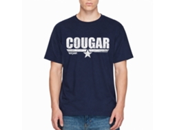 Rockinstone Top Gun Movie Cougar Navy Adult T-shirt Size:m