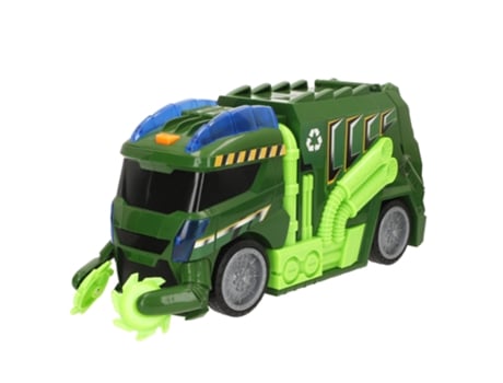 Caminhão De Reciclagem Com Luzes E Som Teamsterz