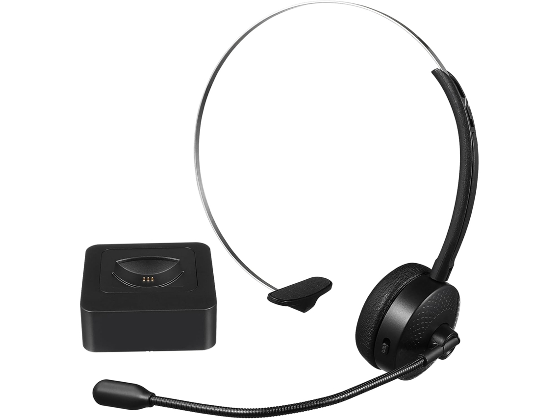 Fone De Ouvido Com Fio,microfone E Base Carregamento,para Chamadas Voz,profissional Direção.