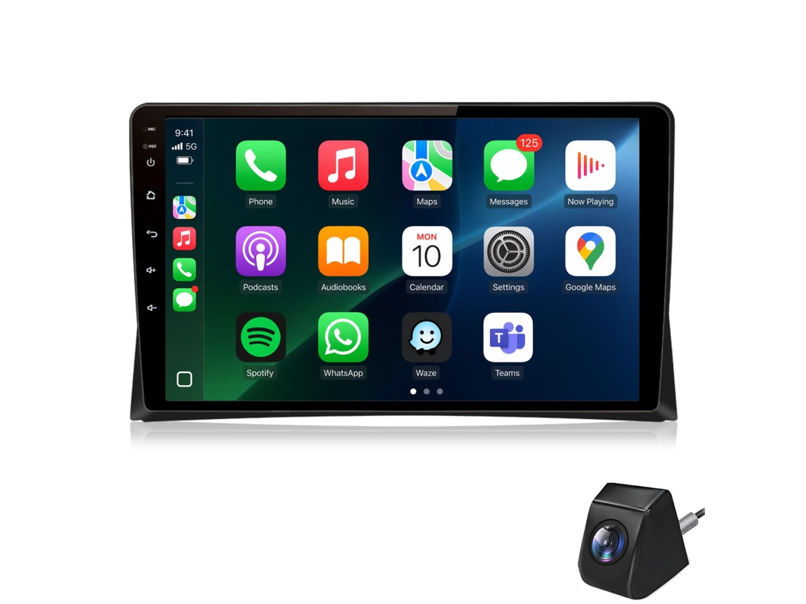 Autorrádio para VW Multivan T5 2008 2015 Android 2gb+64gb, Carplay, GPS, DSP, RDS, BT, Câmera JUNSUN