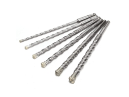 Broca bimetálica de 6 a 16 mm, 260 mm de comprimento, ranhura dupla SDS Plus para alvenaria S/MARCA
