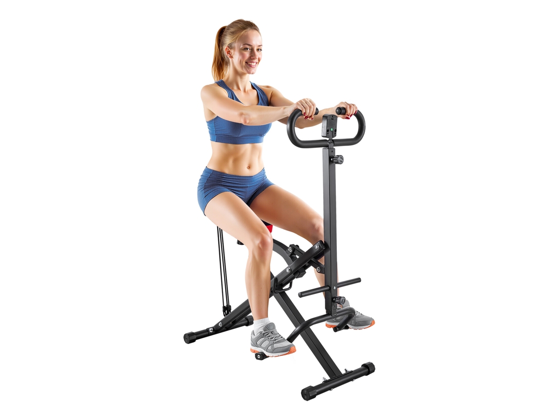 Máquina De Agachamento Com 3 Faixas De Resistência, Preta, Carga De 136 Kg Vevor