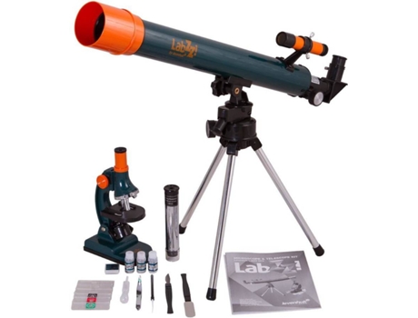 Kit Microscópio e Telescópio LEVENHUK LabZZ MT2