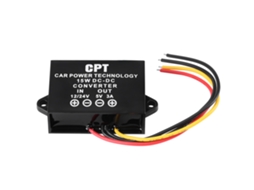 Convertidor Regulador De Voltaje Dc/dc Impermeable 12v/24v Para 5v 3a 15w Para Automóvel