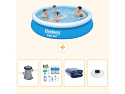 Bestway Piscina Bestway Fast Set Redonda - 366x76 Cm - 5-peças S228