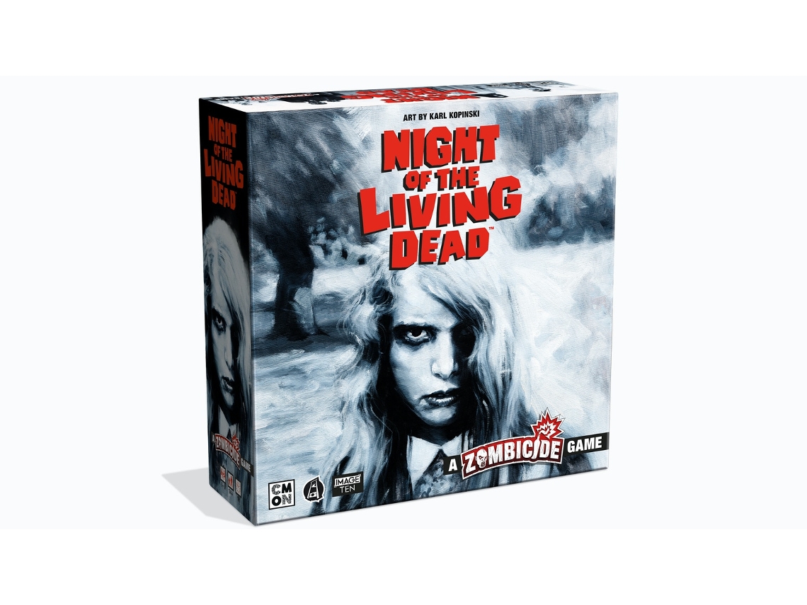 Night Of The Living Dead: a Zombicide Game Jogo em Inglês COOL MINI OR NOT  (Idade recomendada: 14 anos)