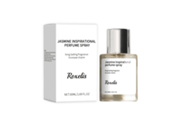Perfume Roxelis Inspiration Jasmine Floral e Frutado 30ml, Refrescante e Duradouro, Pela Marca LAXISCREED