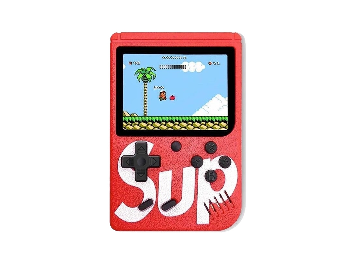 Sup Mini Console De Jogos Portátil Com Tela De 3 Polegadas E 400 Jogos Versão Para Um Jogador Vermelho Yuysan