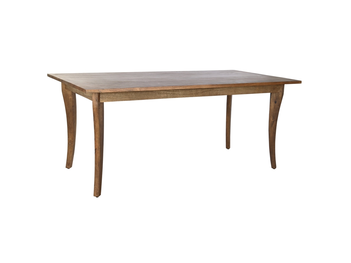 Mesa de Jantar Marrom Manga 180x90x76cm ALEXANDRA HOUSE LIVING