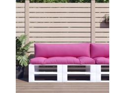 Vidaxl Almofadões P/ Móveis De Paletes 2 Pcs Tecido Oxford Rosa