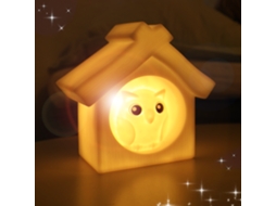 Luz Noturna Led para Crianças com Controlo Remoto Design de Coruja