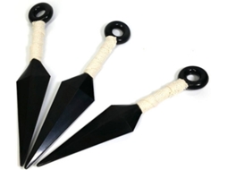 3 Plastic Kunai Ninja Props (13Cm)