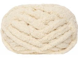 Peças De Fio De Chenille Grosso Para Cobertores Tricotados À Mão, Fio Jumbo Grande Supermacio Slowmoose (bege)