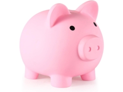 Cofrinho Em Forma De Porquinho, Cofrinho De Plástico Inquebrável, Cofrinho Para Moedas Para Meninas E Meninos, Cofrinhos De Tamanho Médio Aquaforge
