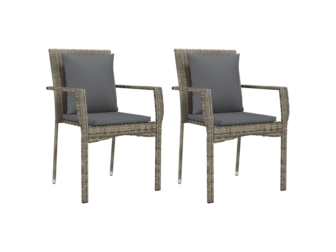 Garden Chair, Garden Chairs Vidaxl Cinzeto Rattan / Vime (n/a)