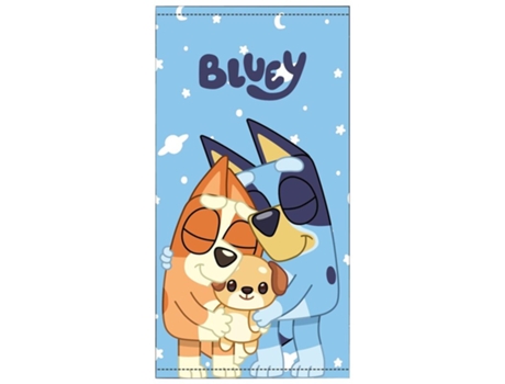 Toalha de praia de microfibra Bluey Moose