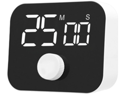 Temporizador Digital De Mesa Magnético Com Visor Led Giratório
